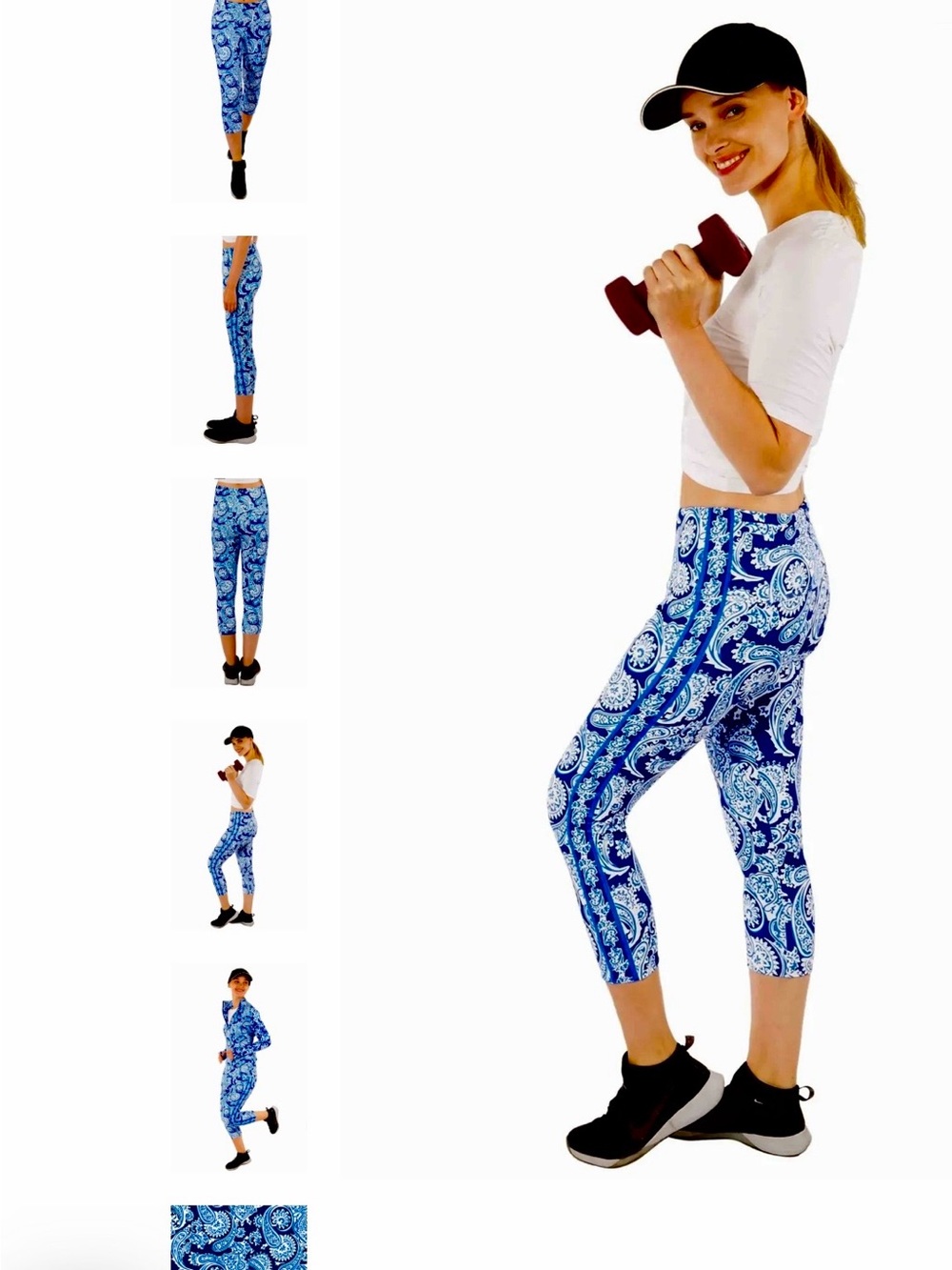 Gretchen Scott Jock Girl Leggings - Plentiful Paisley XL Like New